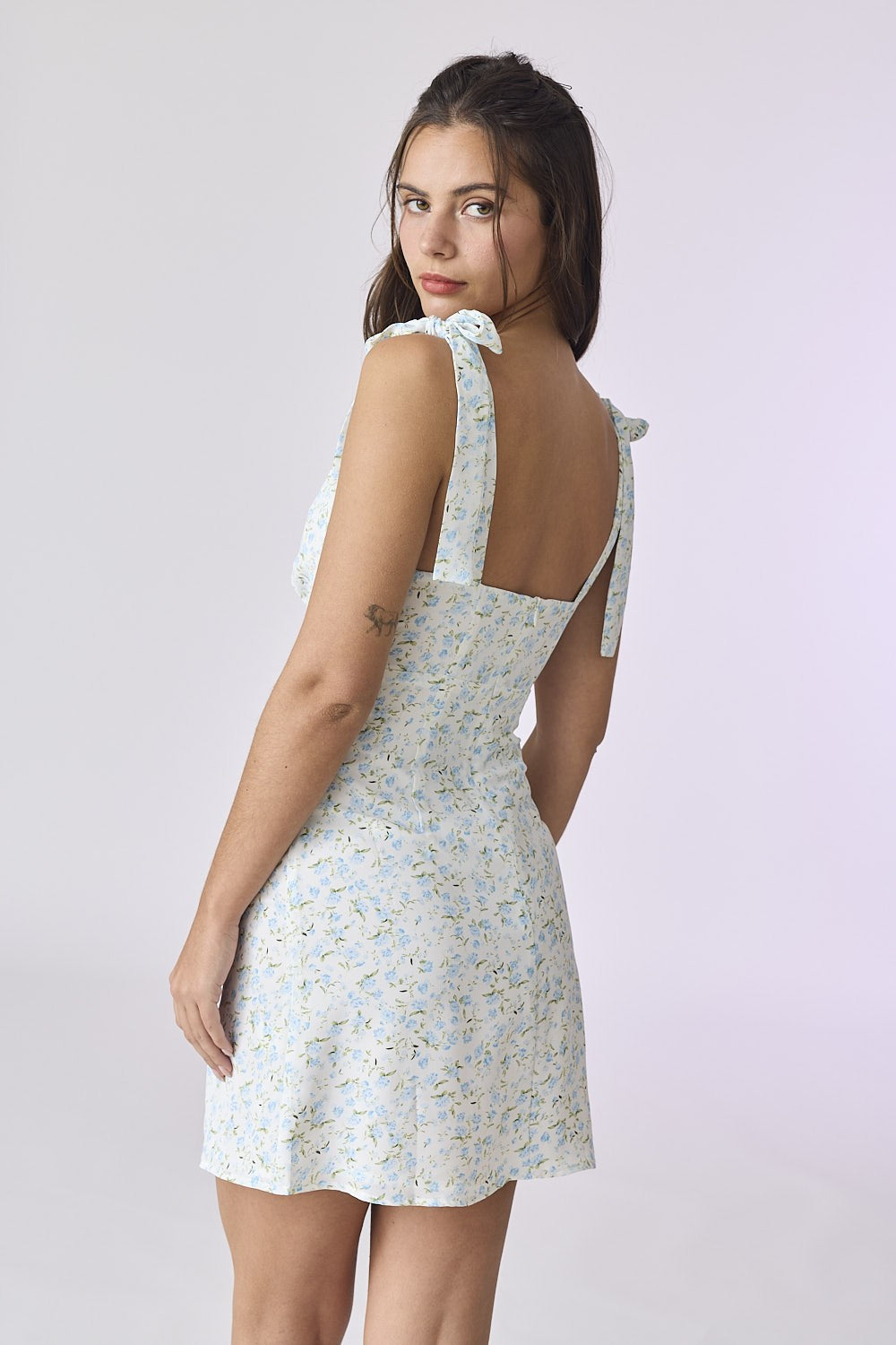 Sophie Mini Dress-Blue