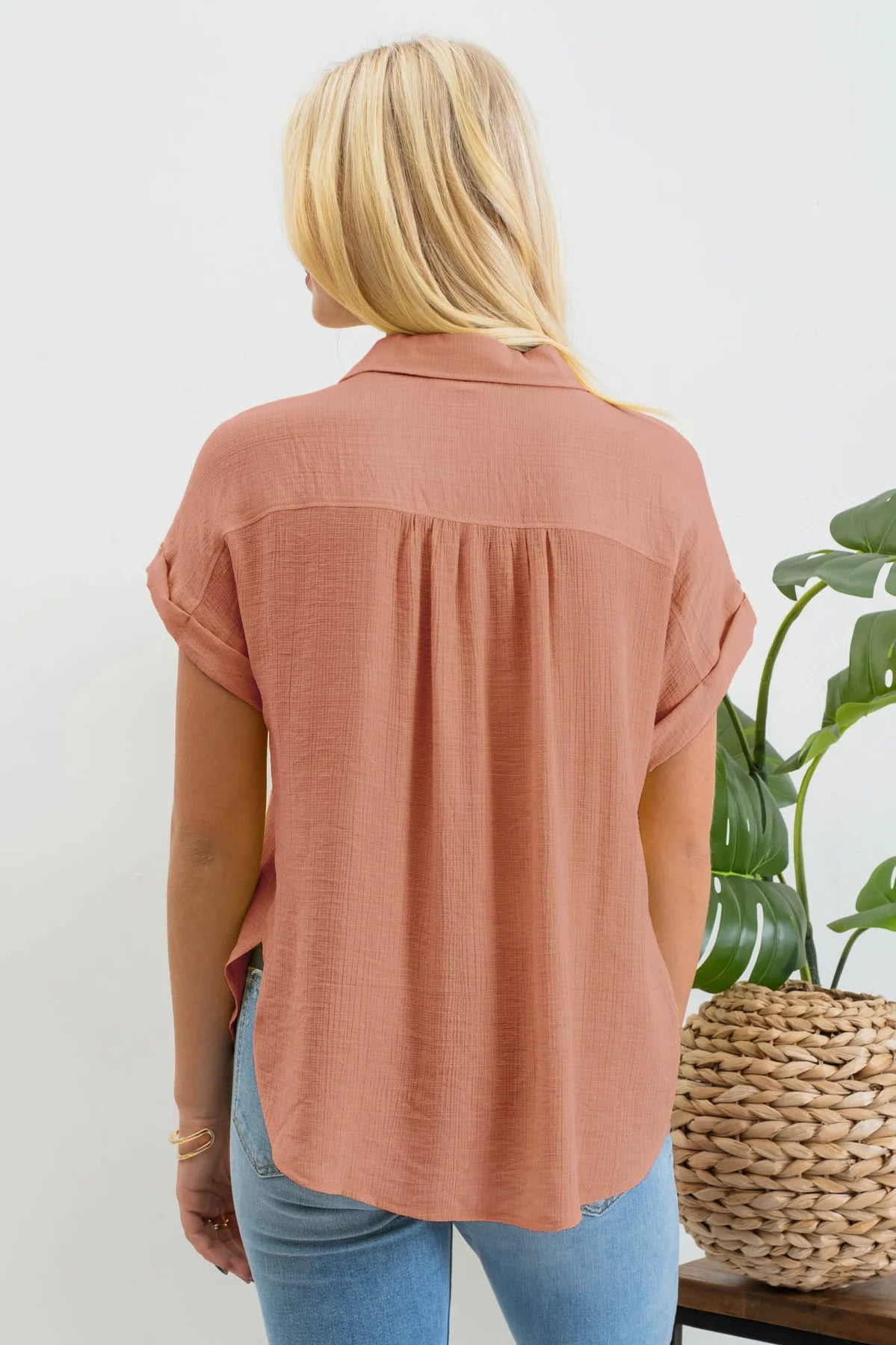 Just Peachy Top-Sienna