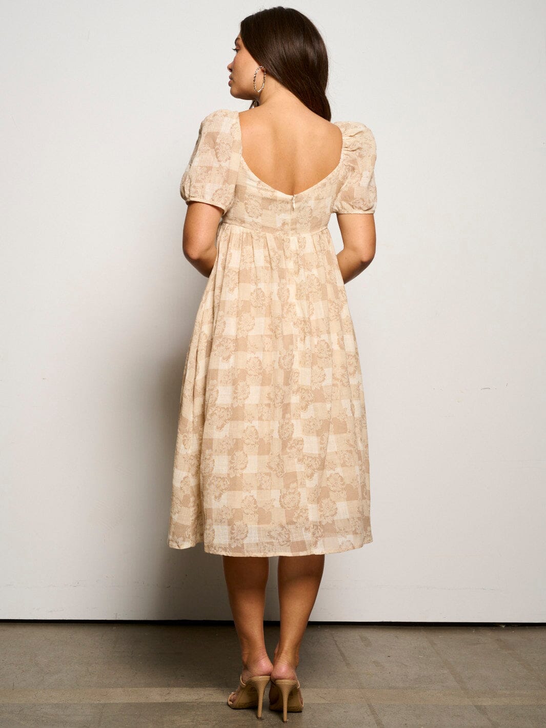 Sweetest Memories Dress-Taupe