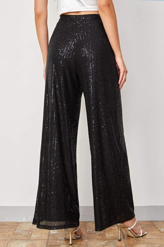 Midnight Twinkle Pants-Black