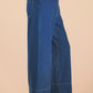 Wide Leg Denim-Indigo