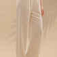 Summer Linen Pants-Oatmeal