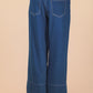 Wide Leg Denim-Indigo