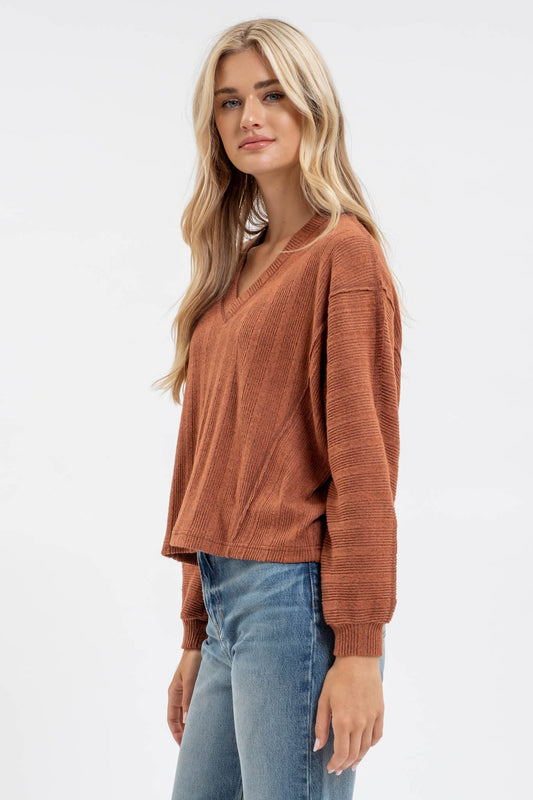 Pumpkin Spice Top-Sienna