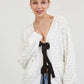 Dreamy Bow Cardigan- White