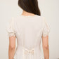Miel + Lace Top- Cream