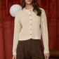 Warm Habits Knit Cardigan-Oatmeal