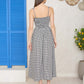 Scarlett Plaid Dress-Black