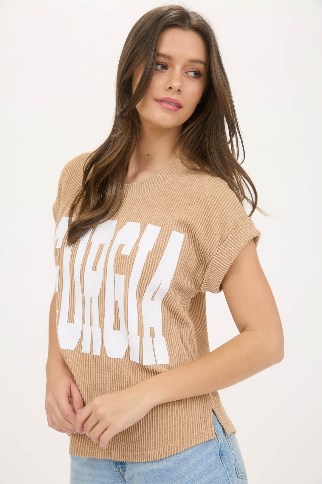 GA Knit Shirt-Khaki