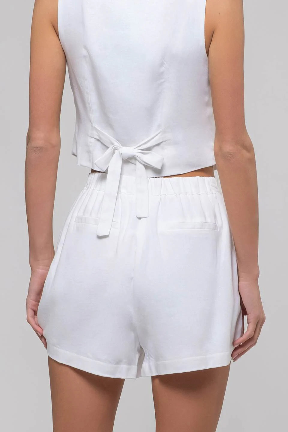 Summer is calling Chino Shorts-White