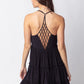 Summer Break Dress-Black