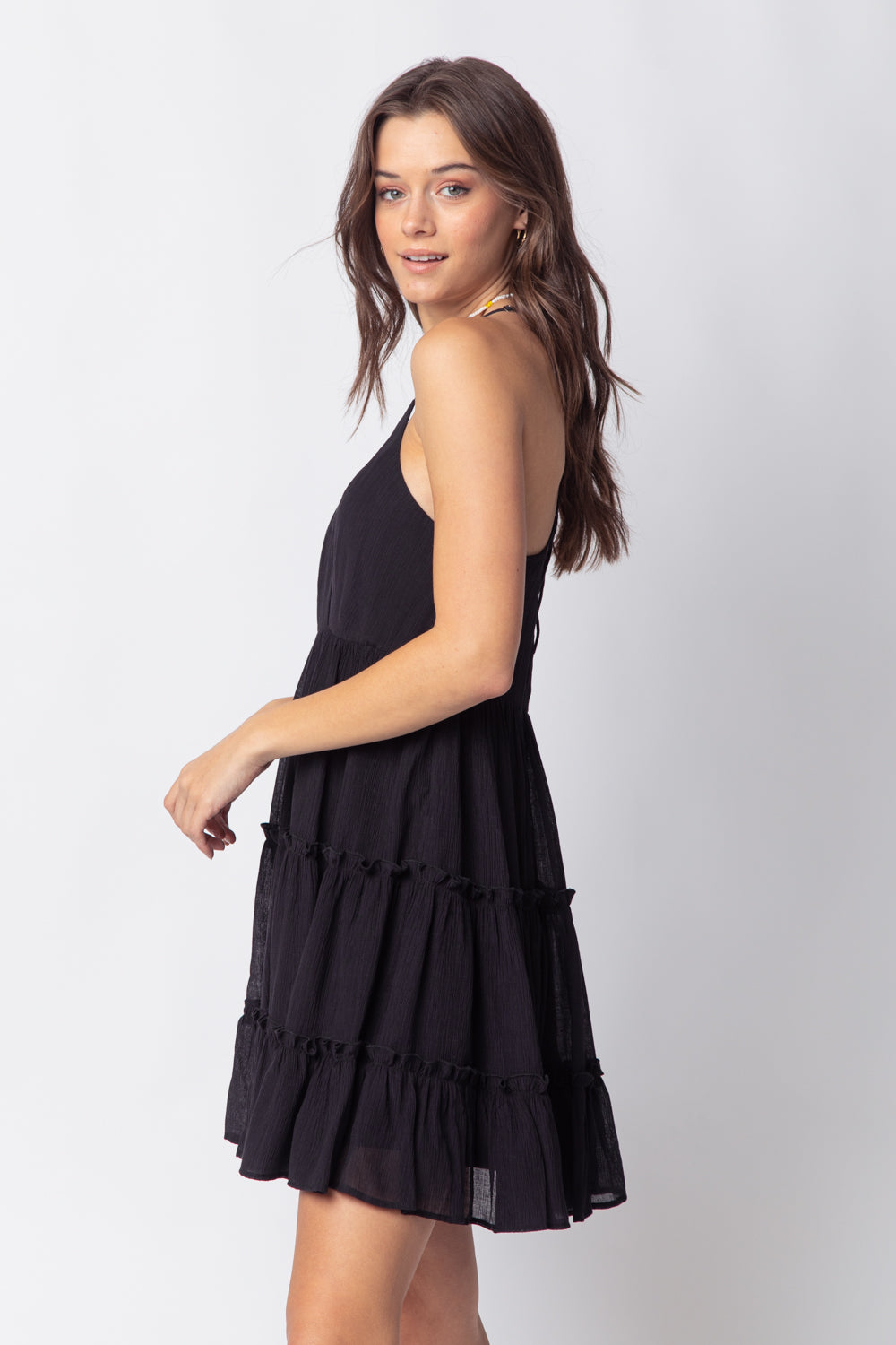 Summer Break Dress-Black
